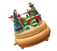 TOPBATHY 1pezzi Carillon Decorativo per Vigilia di Natale in Design Creativo Fattura Pregevole Accessorio Natalizio per Ogni Occasione Speciale