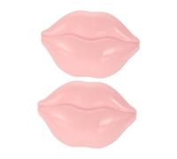 TOPBATHY 2 pezzi Maschera Labbra Idratante Anti-secchezza Patch Cura Labbra Portatile per Uso Quotidiano e Viaggi Adatta Secca e Sbiadite