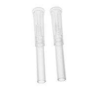 TOPBATHY 2 Pezzi Mini Fungo Funtana Head Piscina ugello della Fontana Caratteristica dell'Acqua Testa di Fontana Testa di Fontana a Fungo Spray per fontane per laghetti plastica Trasparente
