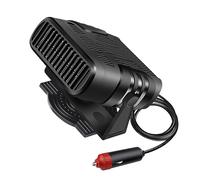 TOPBATHY 2 Pezzi Riscaldatore Auto Portatile con Ventilatore Sbrinatore e Antiappannamento per Veicoli Riscaldamento Rapido per Sicurezza Invernale