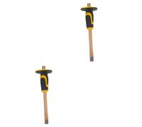 TOPBATHY 2 Pezzi scalpello da muratura mano per Piatto roccia intaglio calcolo strumenti concreti strumento in muratura scalpello artigianale in legno scalpello da carpentiere plastica