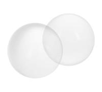 TOPBATHY 2 Pezzi Sfera Decorativa in Vetro da 5cm, Boule Trasparente | Effetto Feng Shui, Accessorio per Giocoleria, Design Elegante e Sofisticato