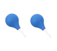 TOPBATHY 2 Pezzi Siringa Sfera Silicone per Laboratorio Quantitativo Strumento per Riempimento Pipette Colore Blu per Applicazioni Scientifiche