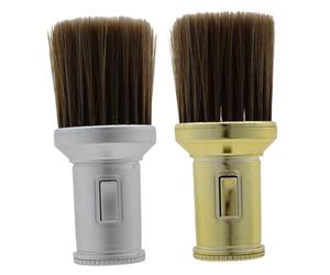 TOPBATHY 2 pezzi Spazzola per Collo Parrucchiere con Setole Morbide Spazzolino Professionale per Pulizia Capelli e Viso Strumento per Barbiere e Uso Domestico con Testina Rimovibile