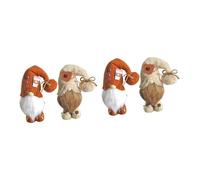 TOPBATHY 2 Set Gnomi Impagliati Accessori per Bar Vassoi per L'arredamento Calendario Dell'avvento degli Gnomi Arredamento retrò Gnomi dei Chicchi di caffè Mini Stoffa 2 Pezzi * 2