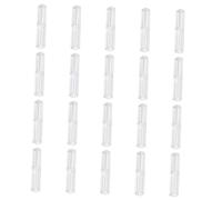 TOPBATHY 20 pezzi Custodie Trasparenti per Penne Sfera Contenitori Leggeri in Plastica Durevole Scatole Porta Penne Design Cristallino per Scuola e Ufficio