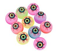 TOPBATHY 20 pezzi Palline Rimbalzanti con Occhio da Pz Palline da per Giochi Creativi e Attività Ricreative Materiale Elasticità per Divertimento Assicurato Colore Casuale Colore Casuale
