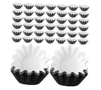 TOPBATHY 200 Pezzi Foglietti Protettiva per Sciogliere Cera Resistenti al Calore e Riutilizzabili Vaschette Antigoccia per Scaldacera Elettrico Protezione Antispreco per Spa Hotel