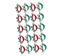 TOPBATHY 20pezzi Braccialetti Campanellini Da Polso Giochi Musicali Per Ragazzo Ragazza Ragazza e Feste Sonagli Leggeri Per Ritmo e Danza Per Attività Ludiche e Decorazioni Natalizie