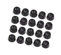 TOPBATHY 20pezzi Coprigambe in Silicone Rotonde Per Sedie Protezioni Antigraffio Antiscivolo Per Pavimenti in Legno Laminato e Piastrelle