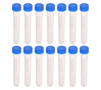 TOPBATHY 20pezzi Porta-Aghi Flaconi per Aghi da Cucito Contenitori Tappi Flacone Dosatore Trasparente Bottiglie per Ago da Maglia Piccole Cose Che Contengono