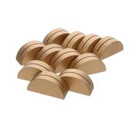 TOPBATHY 24 Pezzi Memo da in Biglietti Semicircolari Menù da Bar Segnaposto Biglietti in Visita