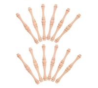 TOPBATHY 25 Pezzi Colonne decorative intaglio in colonnine in per scale applique onlay intagliato in Imbarcazione in corrimano in fuso in Beige