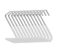 TOPBATHY 25 Pezzi Ganci da per Cucina e Bagno Appendini Singoli Beige Foratura per Armadietti Bagni e Camere Facili da Installare su Superfici Lisce come Piastrelle Vetro e Inossidabile
