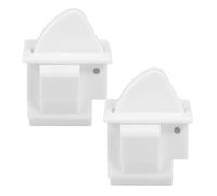 TOPBATHY 2pezzi Interruttore Per Luce Porta Frigorifero Pulsante Momentaneo Pin in Rame Per Sostituzione Compatibile Con Diversi Modelli Facile Installazione e Durata Garantita