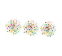 TOPBATHY 3 Confezioni cubetti di Ghiaccio Finti Trasparenti Pietre False Decorazioni per vasi per cubetti di Ghiaccio Rotondi Grandi Gemme cubetti di Ghiaccio di Simulazione plastica
