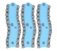 TOPBATHY 3 pezzi Mini Fiume Curvo in Resina per Micro Paesaggio Decorazione Interna con Caratteristica Acquatica Figurine Giardino in Miniatura per Stanze di Consultazione Psicologica