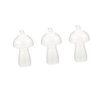 TOPBATHY 3 Pezzi Vaso di Sospeso Vaso A Fungo Ciondolo Idroponico Micro Paesaggio Decorazione Ciondolo Artigianato Aria Autoirrigante Fioriera Macrame Pianta Appesa