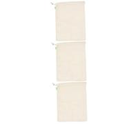 TOPBATHY 3 Pz Borsa morbida borsa a rete da cucina borsa in rete di cotone sacchetto per la conservazione degli alimenti sacchetto di verdure griglia Organizzatore custodia Acquisti