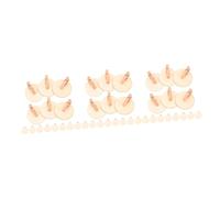 TOPBATHY 3 Set Clip Rotonda per Trucioli di Legno Mini Taglieri per di Lavagna da Tavolo Segni Morsetti Strenne Strenna Morsetti per Promemoria Forniture Fai da Te 20 Pezzi * 3