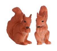 TOPBATHY 3 Set Miniature Simulation Squirrel Models For Children Imaginative Play And Education Realistic Animal Figurines For Collectors And Decor 2 Pezzi*3