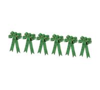 TOPBATHY 3 Set Nastro di Raso Verde Arco Nastro Verde Archi St. Fiocco per Il di San Patrizio Decorazioni Sospese di San Patrizio Fiocco da Festa Irlandese Poliestere Green 2 Pezzi*3