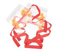 TOPBATHY 3 Set Set di Giochi per Feste Palline da Ping in Plastica Arancione, Gioco Divertente per Party e Riunioni Familiari, Migliora Coordinazione e Coinvolgimento Multiplo