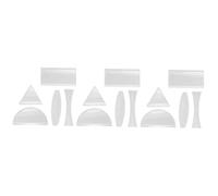 TOPBATHY 3 Set Set Di Lenti Ottiche Strumenti Didattici Per La Scienza Strumenti Didattici Per La Fisica Lenti Per L'Insegnamento Della Fisica Ausili Didattici Per Esperimenti 5 pezzi*3