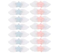 TOPBATHY 30 Fermagli per Chioma a Forma di Stella e Piume Mollette Piumate Colorate per Donne e Ragazze Forcine Decorative Leggere e Antiscivolo per Feste Carnevale e Uso Quotidiano