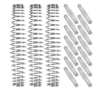 TOPBATHY 30 Pezzi Molla per Forbici da Potatura in Acciaio Inox 6mm | Ricambio a Compressione, Finitura Argento, Uso Domestico e Professionale, per Pruners e Shears
