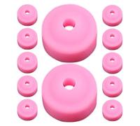 TOPBATHY 30 Pezzi Tappi in Silicone Antipolvere per Punte Trapano Unghie, Cappucci Protettivi Riutilizzabili per Manicure, Compatibili Trapani per Unghie, Accessori per Salone di Bellezza
