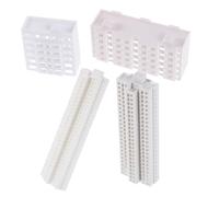 TOPBATHY 4 Pezzi Architettonici Miniatura per Decorazioni per Sabbia e Educazione Architettonica Edifici Moderni per Decorare Uffici e Case