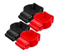 TOPBATHY 4 Pezzi Coperchi Terminali Batteria Protezione Isolante per e Camion Resistente Alle Compatibile con Vari Design Facile Ispezione e Monitoraggio Stato Della Batteria