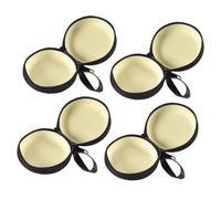 TOPBATHY 4 pezzi Portamonete Forma di Pallone da Calcio Custodia Creativa Resistente e Compatta Borsa Porta Monete con Design Originale Colori Interni Casuali per Ragazzi e Colore Casuale