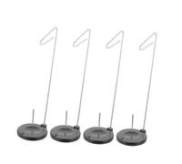 TOPBATHY 4 Pezzi Supporto per Bobina di Filo Regolabile con Base Porta Spoletta per Macchine da Cucire e Ricamo Stand Compatto e Resistente per Cucito e Trapuntatura