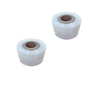 TOPBATHY 4 Rotoli Nastro per Innesti per Alberi da Frutto in PE Bianco | 4 Pezzi, Film Elastico da Cento Metri, per Agrumi e Giardino, per Innesto e Gemmazione