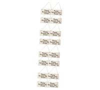 TOPBATHY 4 Set di Scarpa Fuori Strenne Natale Wall Decor Home Decor al di Fuori Insegne al Neon Il Rimuovere I Segni delle Scarpe Togliere La Scarpa dal di Legno 4 Pezzi * 4