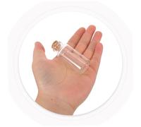 TOPBATHY 43 Pezzi Collane Braccialetti Bottiglie Dei Desideri Mini Barattoli Mini Bottiglie Trasparenti