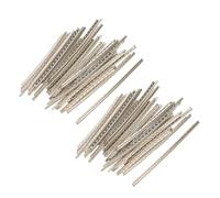 TOPBATHY 48pezzi Filamenti per Tasti di Chitarra Kit di Sostituzione per Tasti di Chitarra Acustica e Elettrica Parti di Ricambio per Riparazione Tastiera Confezione