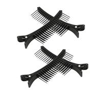 TOPBATHY 4pezzi Clip Impugnatura per Sezionare i Capelli per Pettini Multifunzionali Clip per Capelli per Styling e Colorazione Strumenti per Parrucchieri per Uso Domestico Salone