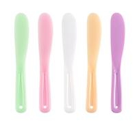 TOPBATHY 5 Pezzi Piastra per Maschera Viso Grande in Plastica, Manuale, | Saloni di Bellezza e Cura Viso a Casa, Facile da Pulire, Riporre, Resistente e Semplice da Usare Colore Casuale