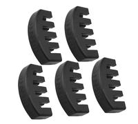 TOPBATHY 5 Pezzi Sordine in Gomma per Violino Accessorio Claw Style per Pratica e Riduzione Rumore Mute per Violino e Strumento Professionale per Addestramento