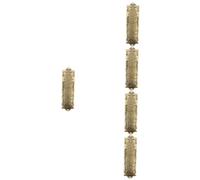 TOPBATHY 5 Pz Israele Regali Religiosi Mezuzah Simboli Mezuzah Decor Ebraico Scrittura Mezuzah Preghiera Mezuzah Judaica Mezuzah Cattolica Mezuzah Decor Mezuzah Adornare Mezuzah