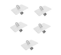 TOPBATHY 5 Set Di Serrature Per Porta Del Frigorifero E Del Congelatore 4 Serrature Per Porta in Acciaio Inossidabile Facili Da Installare Per Cucina Commerciale