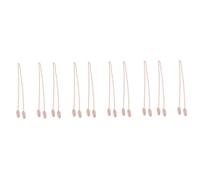 TOPBATHY 5 Set Portatovagliolo Fermagli Per Tovaglioli Clip Bavaglino Nome Bavaglini Mangiare Fermaglio Per Tovaglioli in Metallo Porta Tovaglioli Oro Rosa Lega Di Zinco 2 Pezzi * 5