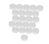 TOPBATHY 50 Pulegge in Plastica Bianche Ruote Dentate Leggere per Trasmissione Cinghia Sostituibili Adatte per Robot Rc Modelli Aerei e Progetti DIY Industriali