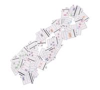 TOPBATHY 57 Schede Accordi Chitarra per Principianti Allenatore Portatile Diagrammi Dettagliati Poster Musicale Didattico per Esercizi e Lezioni Pratiche