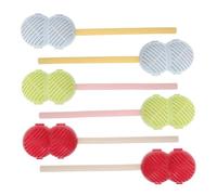 TOPBATHY 6 Pezzi Filtri per Tè Fine con Cannuccia per Infusione Tè e Design Giocoso Forma Gourd Facile Pulizia e Manutenzione per Ufficio