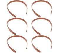 TOPBATHY 6 Pezzi Manici per Borse in Pelle Cuciti Mano da Manici Resistenti per Tote e Borse Fai da Te Accessori Sostitutivi in Pelle Colore Terra Cotta