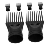TOPBATHY 6 pezzi Pettini per Phon in Plastica Resistente al Calore Accessori per Asciugacapelli con Denti Larghi per Styling Rapido e Districante Strumenti Professionali per Parrucchieri